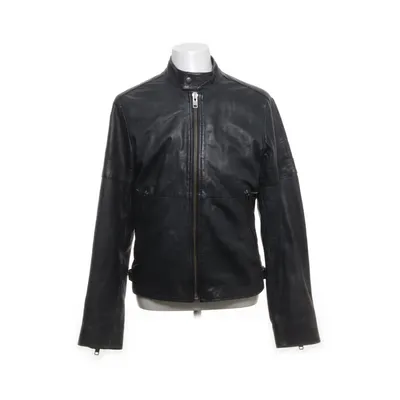 Leren jack (Zwart) van J.C.Rags