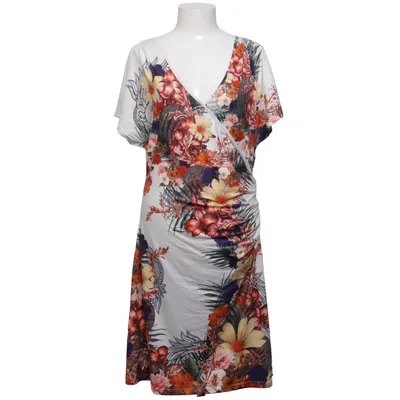 Dress (White, Multicolored) from Smash Elastane, Polyester