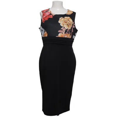 Kjole (Sort, Flerfarvet) fra Boco Elastan, Polyester