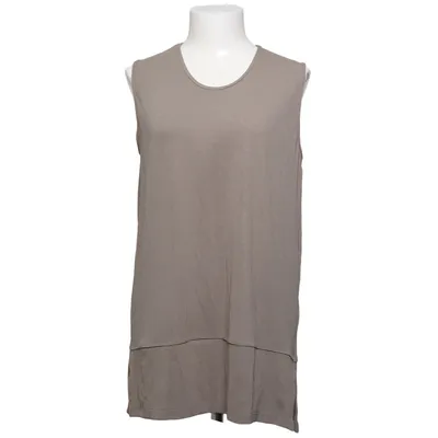 Débardeur (Gris, Beige) de Hopsack Élasthane, Viscose