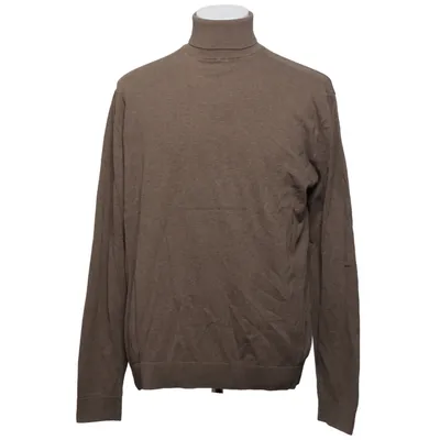 Turtleneck (Brown) from Selected Homme Cotton