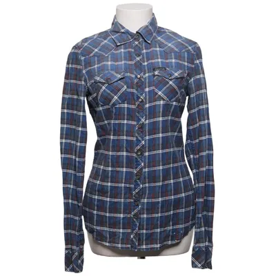 Chemise en flanelle (Bleu, Blanc, Rouge) de Maison Scotch Coton