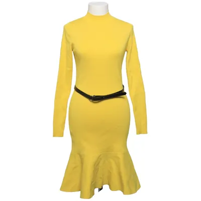 Jurk (Geel) van Karen Millen Elastaan, Polyamide, Polyester, Viscose