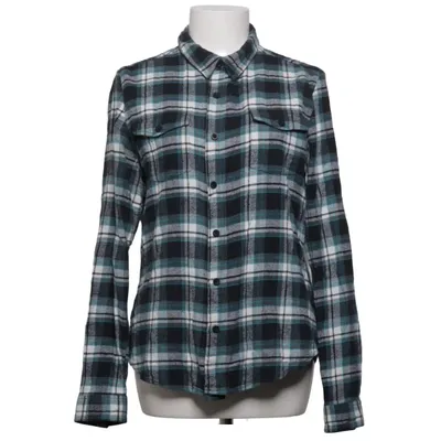Flanellen overhemd (Blauw, Grijs, Wit) van Mountain Warehouse Katoen