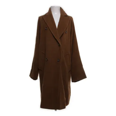 Manteau (Marron) de Zapa Angora, Laine