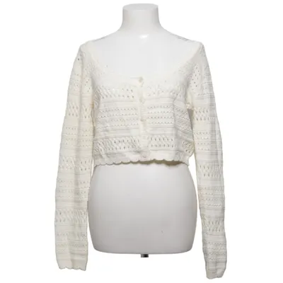 Kofta (Vit) från H&M Akryl, Bomull