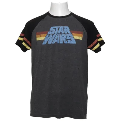Maillot de baseball (Gris, Noir, Multicolore) de Star Wars Élasthane, Polyester