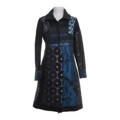 Frakke (Blå, Flerfarvet) fra Desigual Bomuld, Polyester, Uld, Viscose