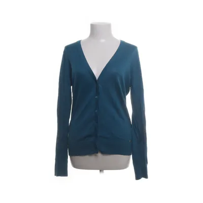 Cardigan (Blue) from ESPRIT Collection Cotton, Elastane, Polyamide