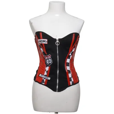 Korsett (Svart, Röd, Vit) från Coquette Polyester