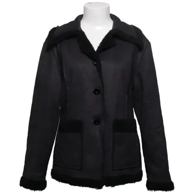 Shearling jacket (Gray, Black) from Santi