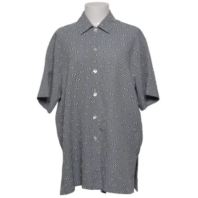 Kurzarmhemd (Grau, Weiß) von Gira Puccino Polyester, Viskose