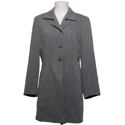 Frakke (Grå) fra Avenue Acetat, Elastan, Polyester, Viscose, Uld