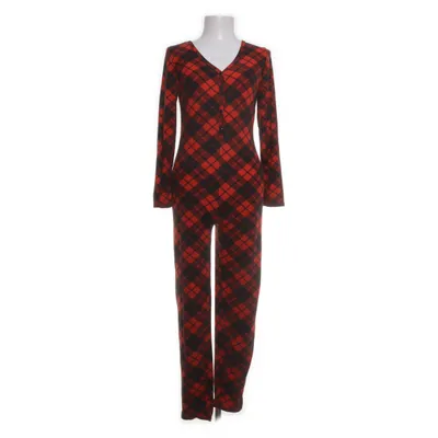 Mjukisdräkt (Röd, Svart) från Fashion Nova Elastan, Polyester