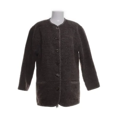 Frakke (Brun) fra Landhaus Uld, Polyester, Nylon, Akryl