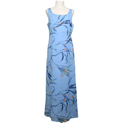 Maxi dress (Blue, Multicolored) from PTA Acetate, Viscose