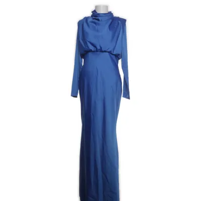 Maxikjole (Blå) fra ASOS Polyester, Elastan