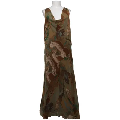 Maxikleid (Grün, Braun, Mehrfarbig) von René Derhy x Collection Polyester