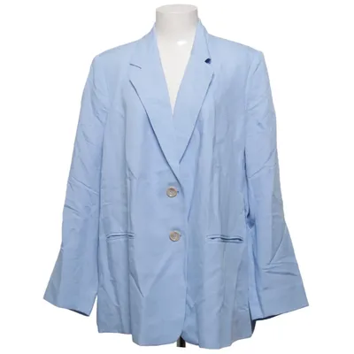 Blazer (Blå) fra XLNT by KappAhl Linned, Polyester, Viscose
