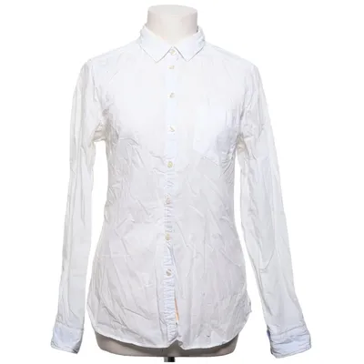 Chemise (Blanc, Bleu) de Holly & Whyte by Lindex Coton