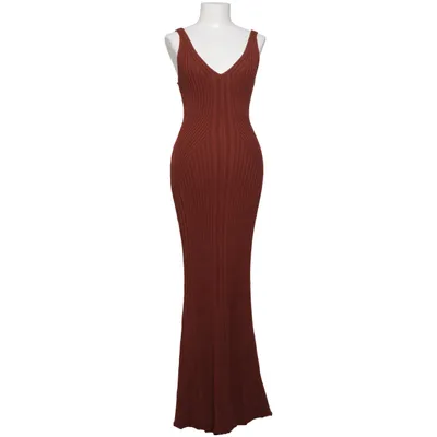Maxi dress (Brown) from Adoore Cotton, Polyester
