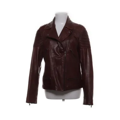 Veste de motard (FPC202) de The Kooples Cuir, Polyester, Viscose