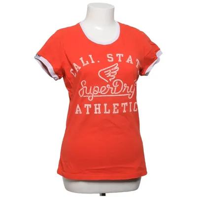 T-shirt (Rød, Hvid) fra Superdry Vintage Bomuld