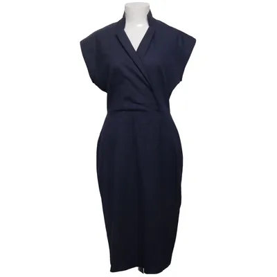 Jurk (Blauw) van Closet London Elastaan, Polyester, Wol
