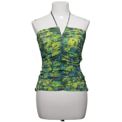 Haut dos-nu (Vert, Bleu, Multicolore) de Ganni Polyamide
