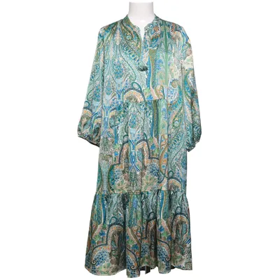 Jurk (Groen, Blauw, Meerkleurig) van Love & Divine Polyester