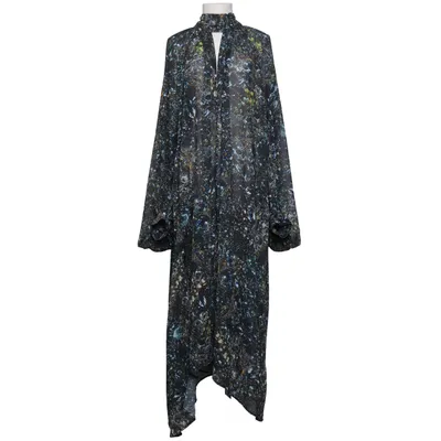 Långklänning (Svart, Flerfärgad) från H&M Studio Polyester