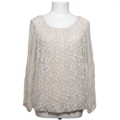Blouse (Beige) de V Milano Élasthane, Polyamide, Soie, Viscose