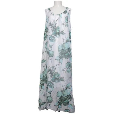 Maxi jurk (Wit, Groen, Blauw) van Monton Elastaan, Zijde, Viscose