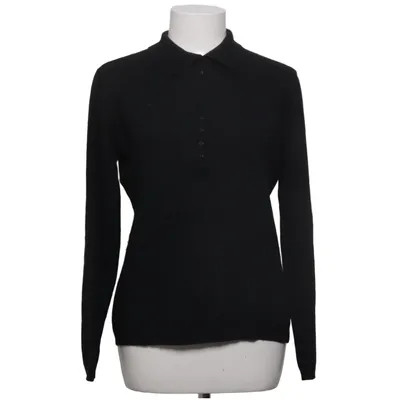 Sweater (Sort) fra IZI Angora, Kashmir, Merinould