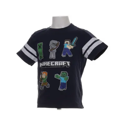 Baseballtröja (Blå, Flerfärgad) från Minecraft Bomull