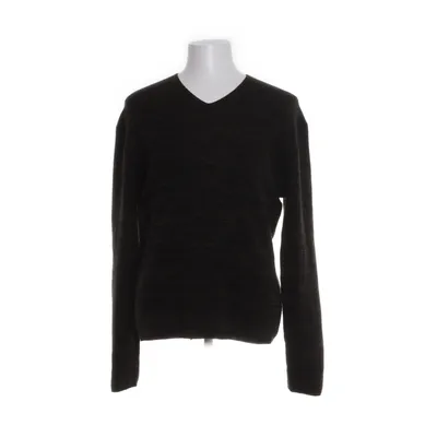 Pullover (Black, Green) from Hannes Roether Merino Wool