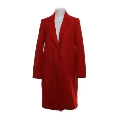 Jas (Rood) van Zara Basic Acetaat, Polyester