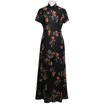 Cheongsam (Black, Multicolored)