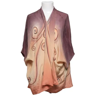 Kimono (Beige, Pink, Purple) from DW Shop Silk