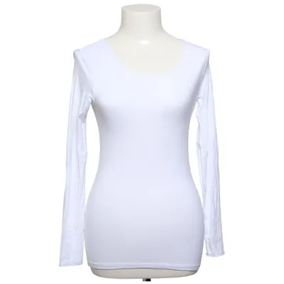 T-shirt à manches longues (Blanc) de Daniels Élasthane, Viscose