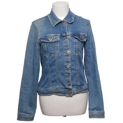 Denim jacket (Blue) from Chaloc Cotton, Elastane