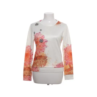 Sweatshirt (Hvid, Flerfarvet) fra Gaudi Jeans Bomuld, Polyester