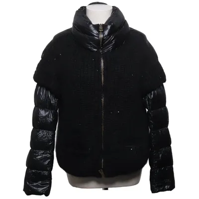 Winterjas (Zwart) van Herno Dons, Veer, Mohair, Polyamide, Polyester, Zijde