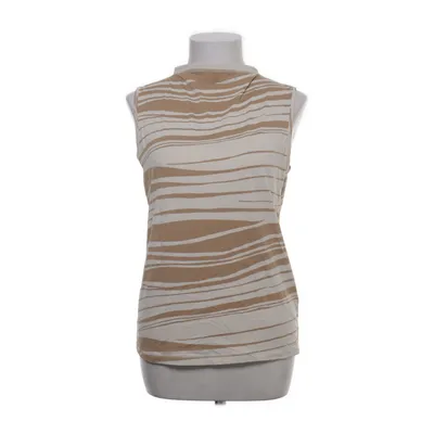 Top (Beige, White) from Yaya Women Elastane, Polyamide