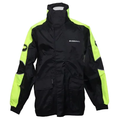 Veste imperméable (Noir, Jaune) de Bering Polyamide, Polyester