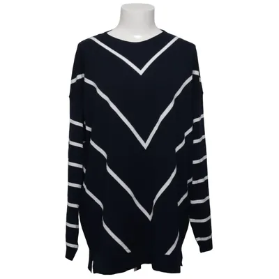 Sweater (Blå, Hvid) fra Persona by Marina Rinaldi Akryl, Polyester, Viscose