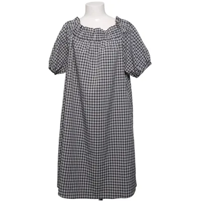 Jurk (Zwart, Wit) van STOCKH LM Elastaan, Polyester