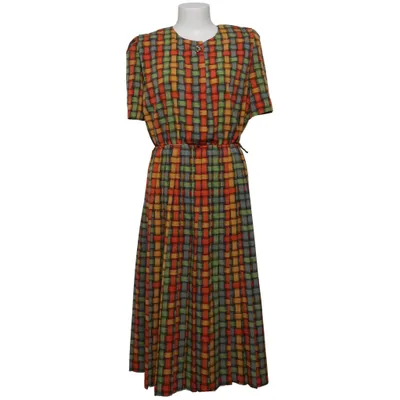Maxikleid (Grün, Orange, Braun) von Shubette London