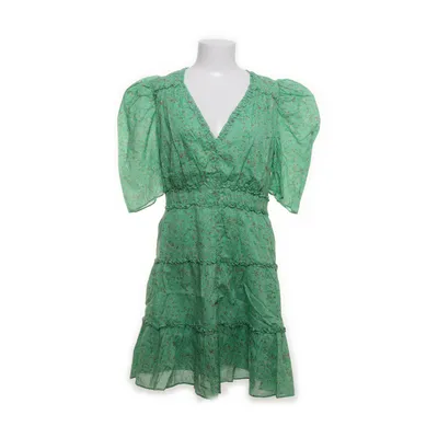Jurk (Groen, Meerkleurig) van Second Female Katoen, Viscose