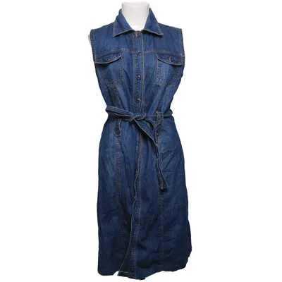 Denim dress (Blue) from Estelle Cotton